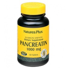 Nature's Plus Pancreatin 1000mg 60tabs